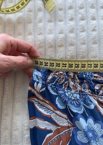 Mavi Straplez Mini Kadın Tulum - Görsel 6