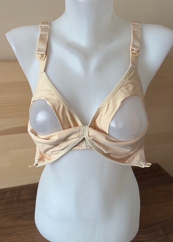 Bej Minimalist Konvansiyonel emzirme Sütyen - Görsel 2