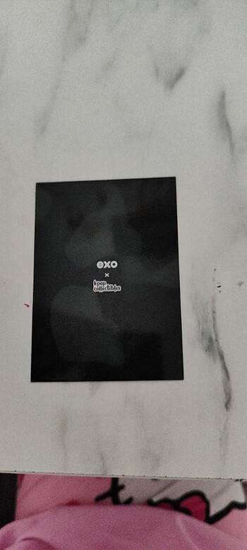 EXO SUHO ORİJİNAL PHOTOCARD
