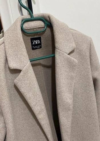 Zara Zara Bej Kısa Kaban