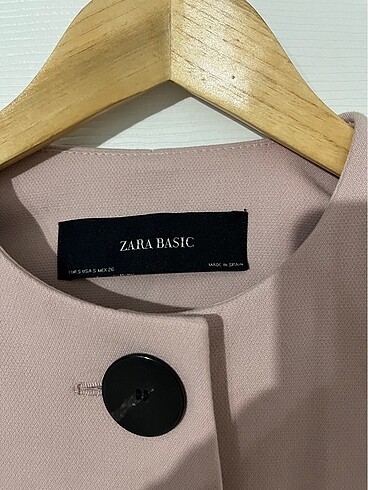 s Beden ten rengi Renk Zara Ceket