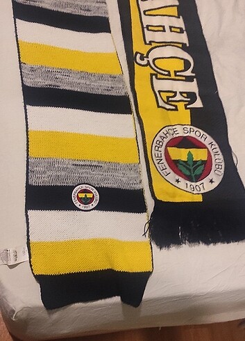 2 adet var Fenerbahçe atkı yeni