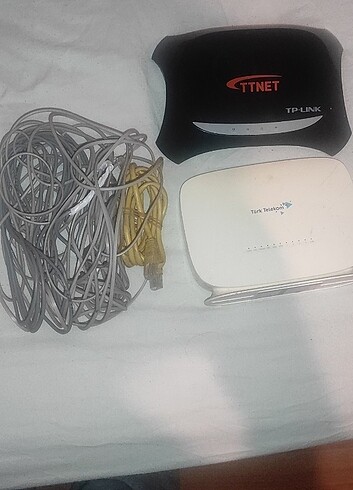 TTNet tp- link türk Telekom Modem 2 adet var elimde sağlam koblo