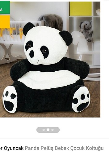 Beden panda bebek koltuk 100 cm