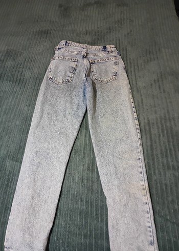 Zara Tokalı Bol Kesim Kadın Kot Pantolon