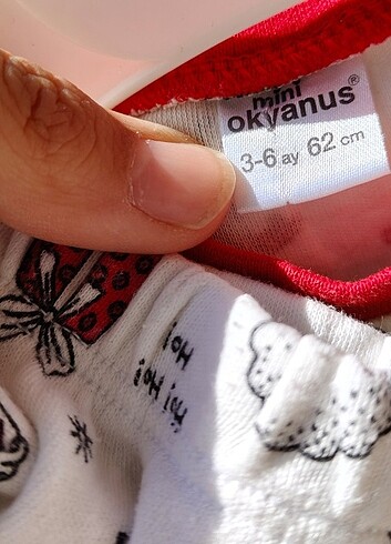 3 Ay Beden Erkek bebek pijama takım 3-6 ay