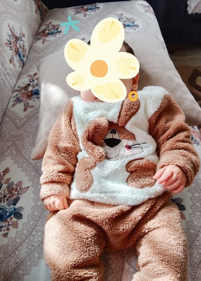 Erkek bebek takım  - Görsel 2