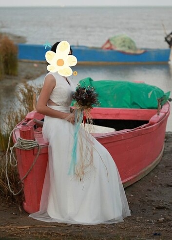 Nikah Elbise Uzun Elbise - Görsel 8