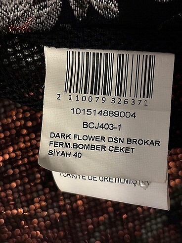 40 Beden siyah Renk Beymen Club Bumber ceket
