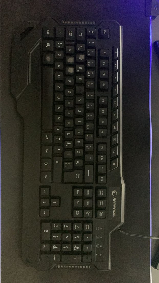 Rampage KB-R45 IŞIKLI RAİNBOW KLAVYE - Görsel 2