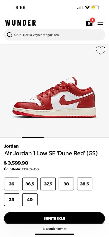 Nike Air Jordan 1 Low