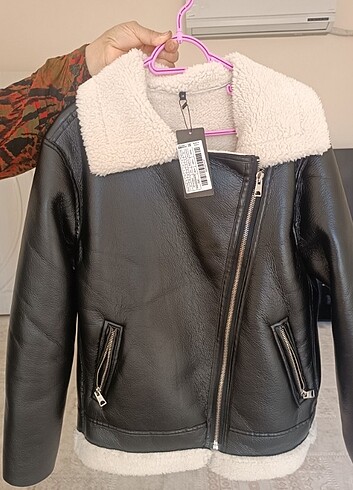 m Beden siyah Renk Trendyolmilla Biker ceket mont