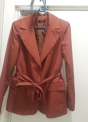 Trendyol blazer ceket kiremit rengi