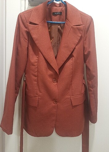 Trendyol & Milla Trendyol blazer ceket kiremit rengi