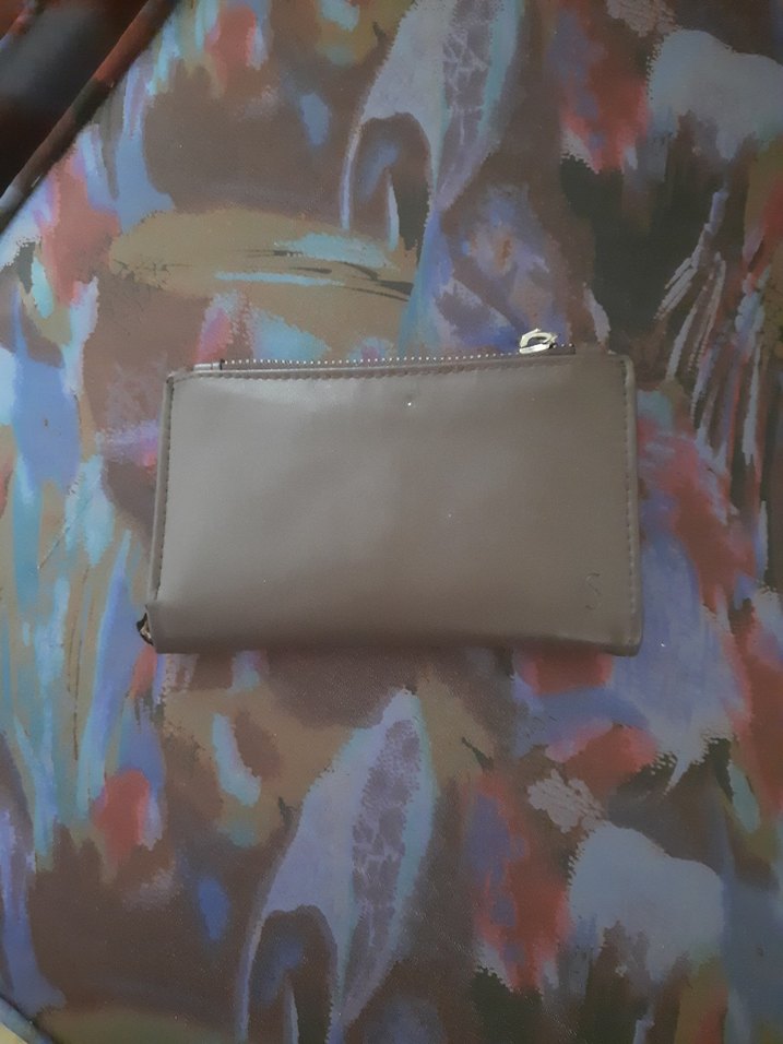 Kahverengi Deri Kadın suud marka cüzdan - Görsel 2