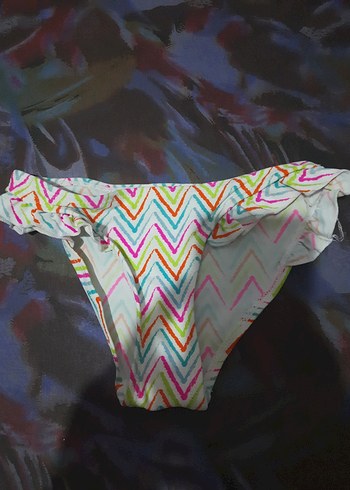 Renkli Fırfırlı kız çocuk Bikini Altı