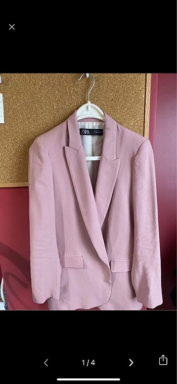 Zara Pudra Ceket