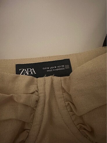 Zara zara keten elbise