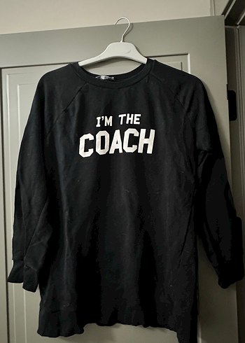 Zara Oversize Rahat Bisiklet Yaka Sweatshirt