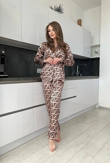 Fendi saten pijama