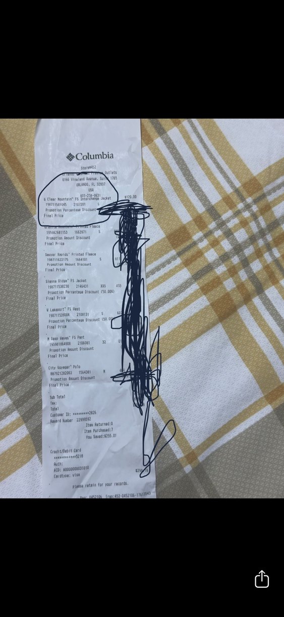 AMERİKADAN ORİJANAL FATURALI COLUMBİA MONT - Görsel 5