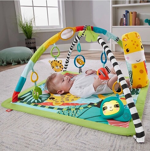 Fisher Price 3'ü 1 Arada Yağmur Ormanı Jimnastik Merkezi HJW08