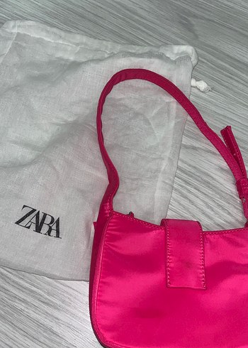 ZARA Parlak Pembe Kadın Omuz Çantası