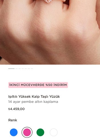 Pandora kalpli yüzük - Görsel 3