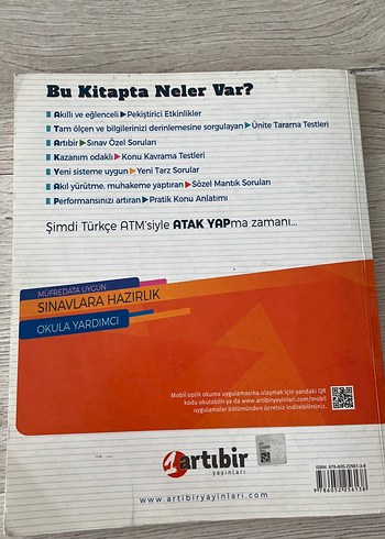 6. Sınıf Türkçe Soru Atm'si Sınavlara Hazırlık - Görsel 2