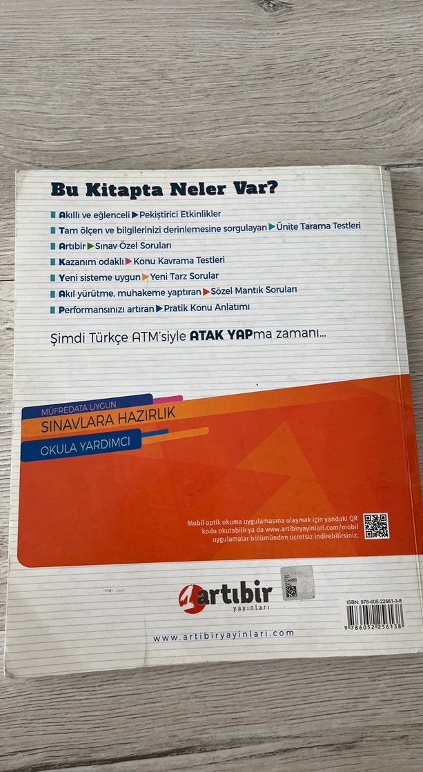 6. Sınıf Türkçe Soru Atm'si Sınavlara Hazırlık - Görsel 2