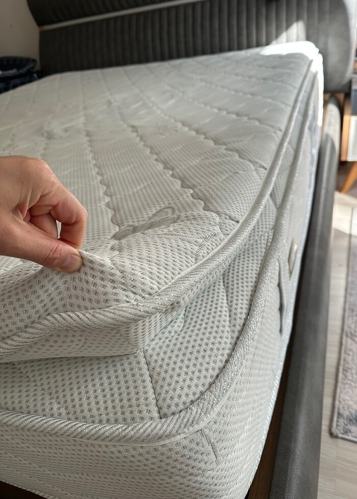 Çift pedli çift kişilik yatak 160X200 - Görsel 2