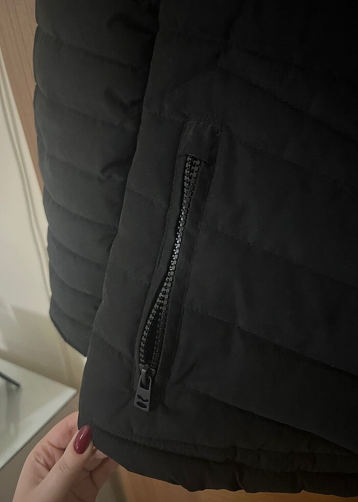 siyah mont - Görsel 3