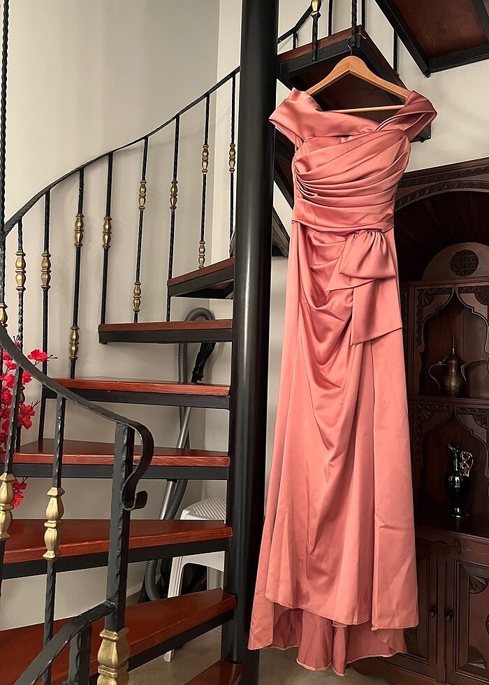 AlfaBeta pembe abiye - Görsel 2