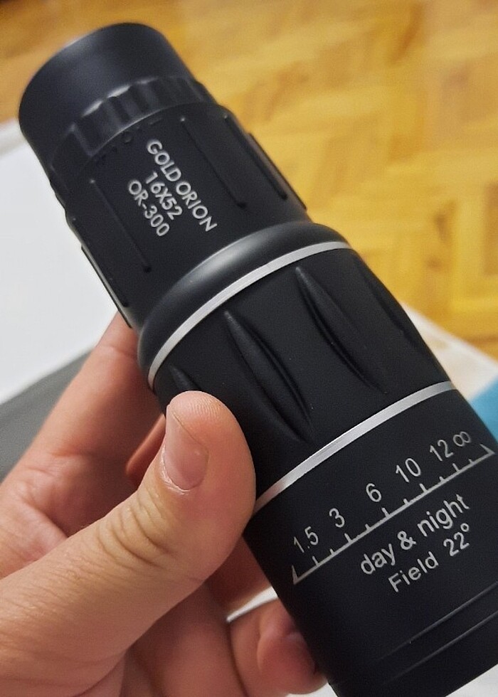 TEK MERCEKLİ DÜRBÜN SIFIR KUTUSUNDA - Görsel 4