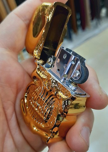 ZİPPO ÇAKMAK KURU KAFA ŞEKLİNDE SIFIR AMBALAJINDA - Görsel 3