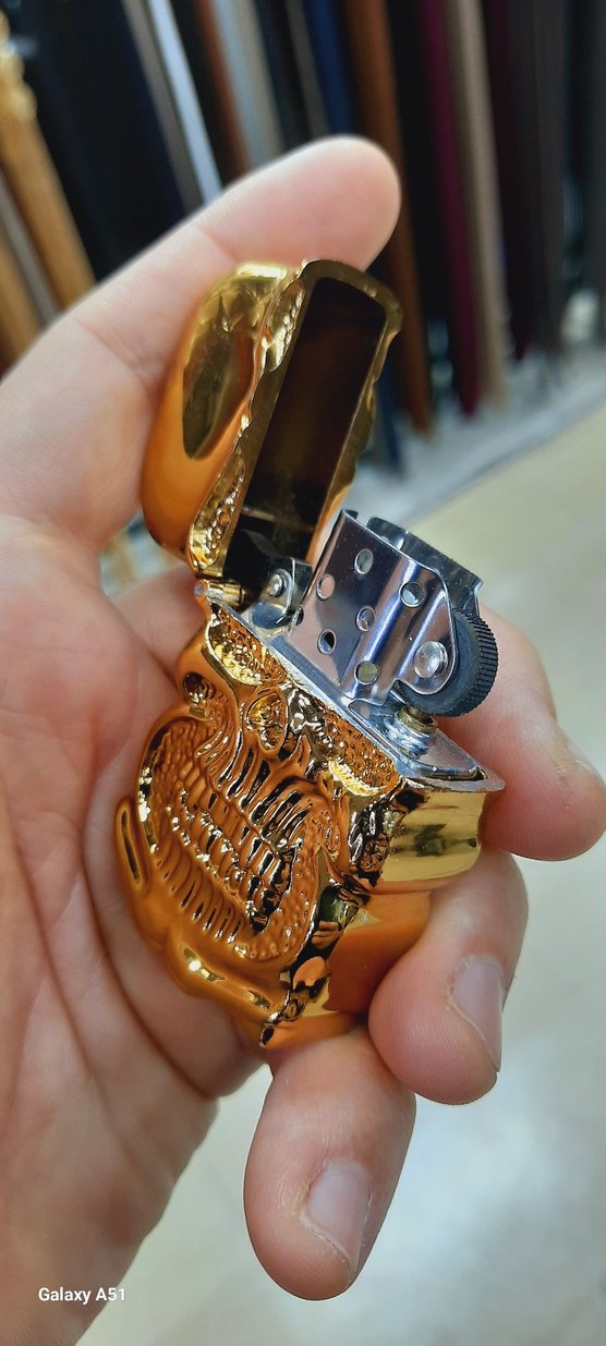 ZİPPO ÇAKMAK  KURU KAFA  ŞEKLİNDE SIFIR AMBALAJINDA - Görsel 3