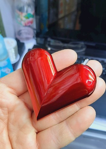 KALP ŞEKLİNDE ÇAKMAK SIFIR AMBALAJINDA - Görsel 3