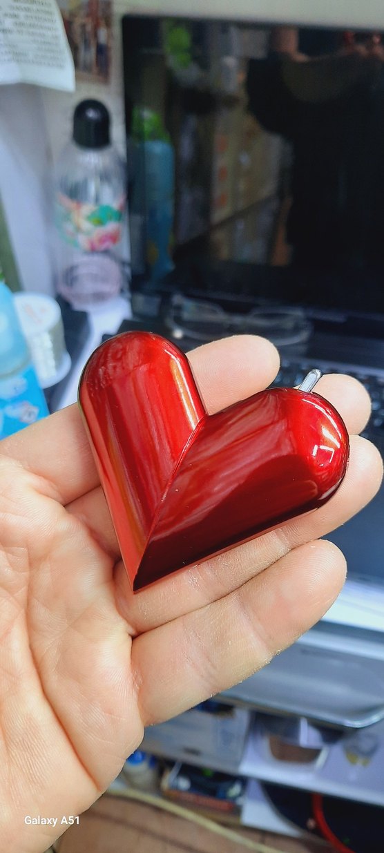 KALP ŞEKLİNDE ÇAKMAK SIFIR AMBALAJINDA - Görsel 3