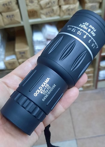 Gold Kama 6x40 Siyah Monoküler Dürbün - Görsel 3