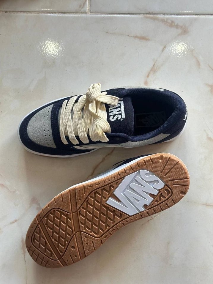 Vans Lacivert & Gri Düşük Bilekli Sneaker — görsel 4/4