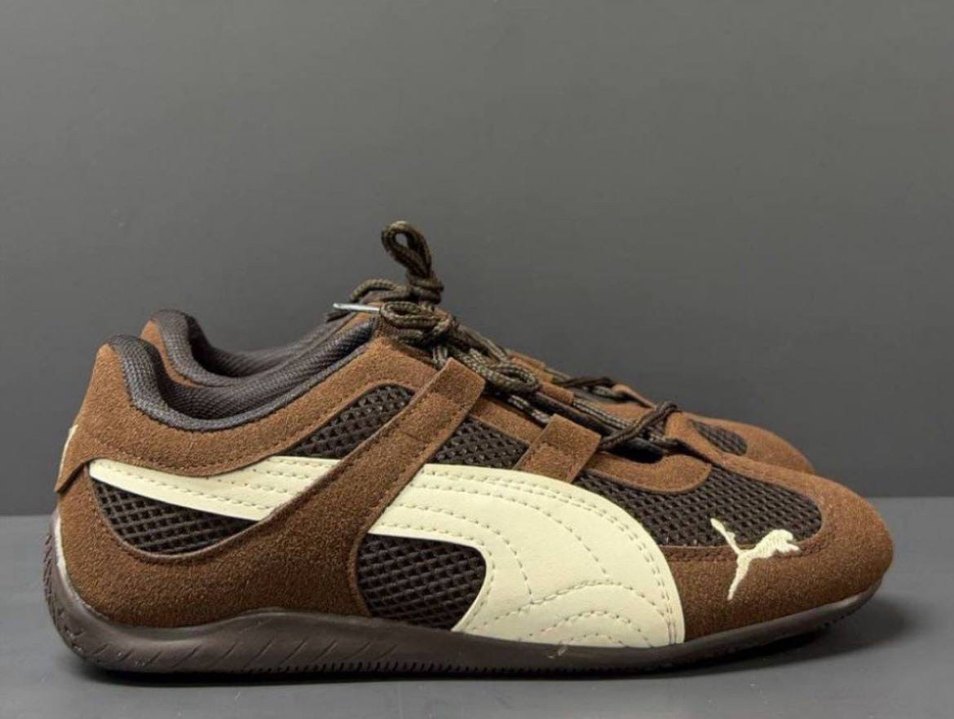 Puma Kahverengi Süet Sneaker — görsel 3/6