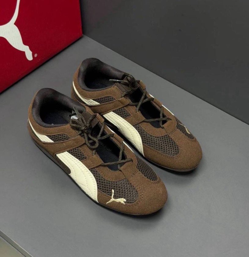 Puma Kahverengi Süet Sneaker — görsel 2/6
