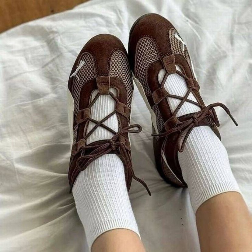 Puma Kahverengi Süet Sneaker — görsel 5/6
