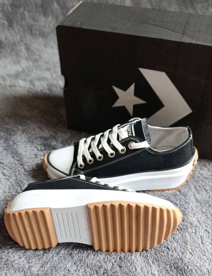 Siyah Beyaz Platform Sneaker — görsel 2/6