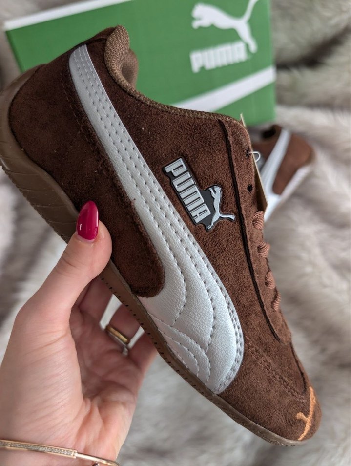 Puma Kahverengi Süet Sneaker — görsel 3/9