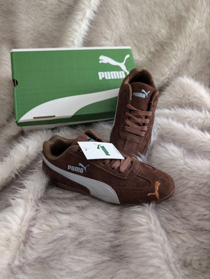 Puma Kahverengi Süet Sneaker — görsel 2/9