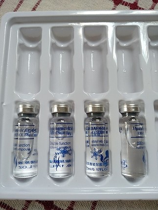 4 şişe hyaluronik asit serum