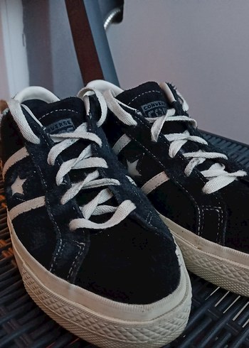 38 Beden Siyah Converse One Star Academy 38.5