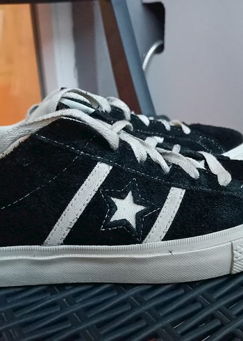 38 Beden siyah Renk Siyah Converse One Star Academy 38.5