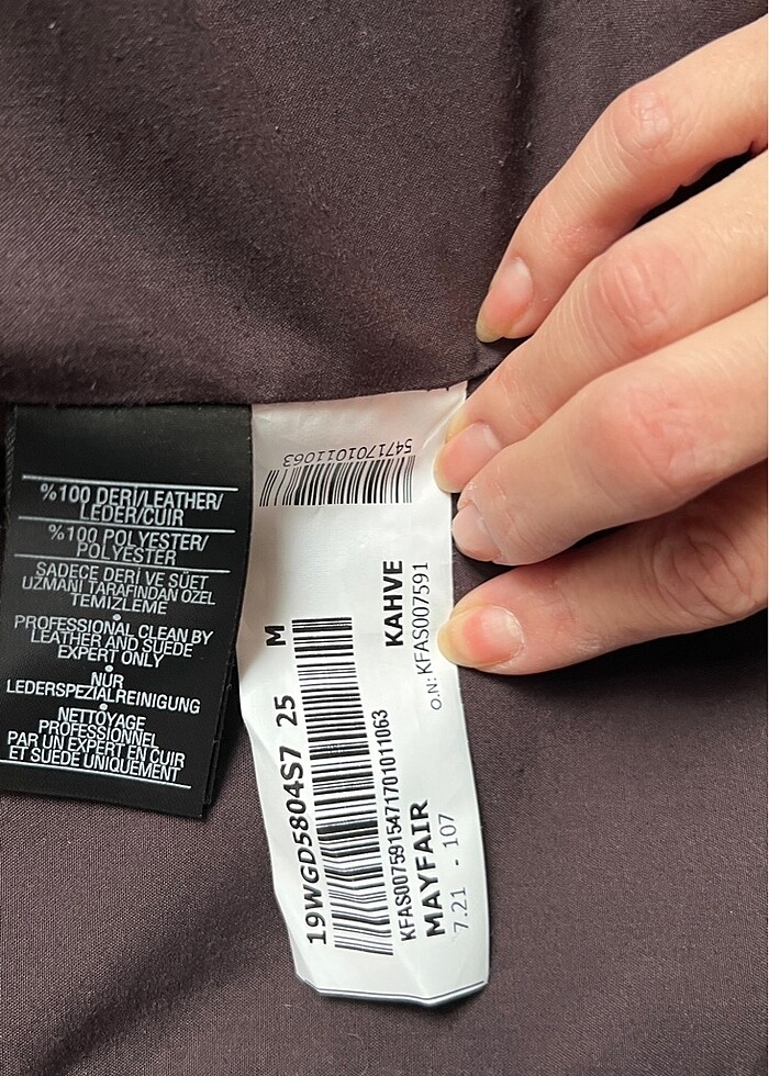 Deri ceket - Görsel 4